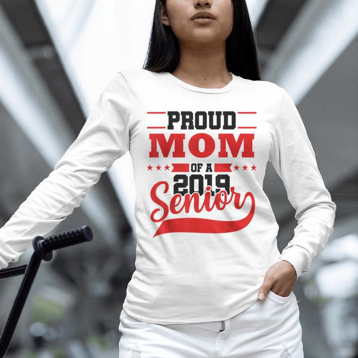 Mom Class Of 2019 Senior Graduation T-Shirt High School Unisex Long Sleeve T-Shirt