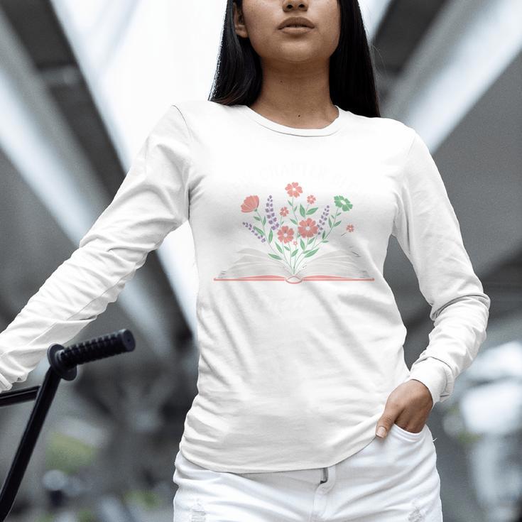 New Chapter Begins Retired 2026 Floral Book Retirement Women Unisex Long Sleeve T-Shirt