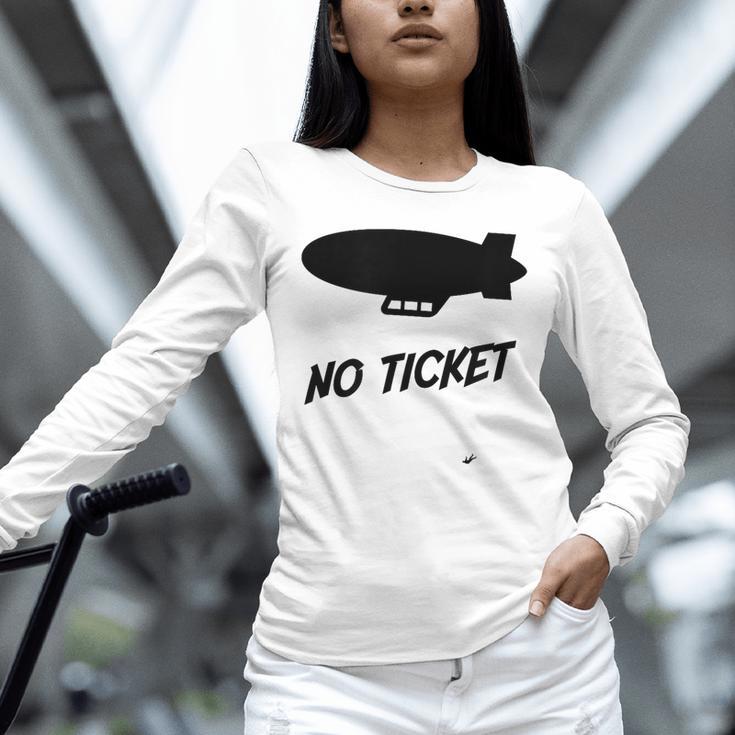 No Ticket Jones 80's Nostalgia Unisex Long Sleeve T-Shirt