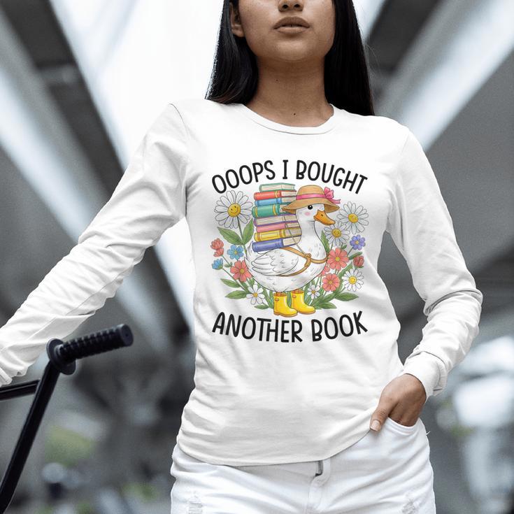 Oops I Bought Another Book Goose Unisex Long Sleeve T-Shirt Oops I Bought Another Book Goose Unisex Long Sleeve T-Shirt
