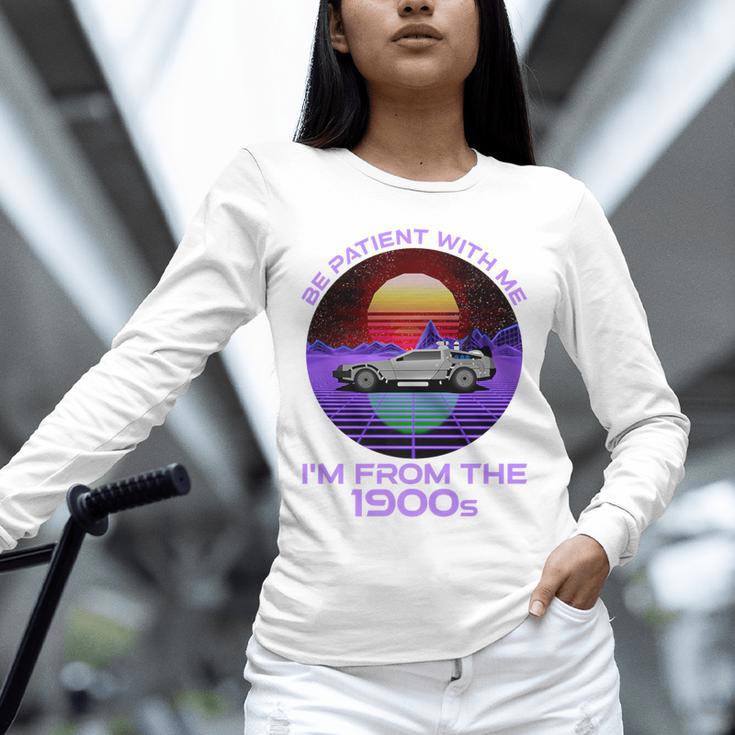 Be Patient With Me I'm From The 1900s Synthwave Premium Unisex Long Sleeve T-Shirt Be Patient With Me I'm From The 1900s Synthwave Premium Unisex Long Sleeve T-Shirt