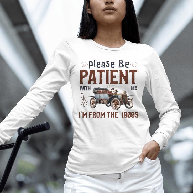 Please Be Patient I'm From The 1900s Antique Car Enthusiast Premium Tri-Blend Unisex Long Sleeve T-Shirt