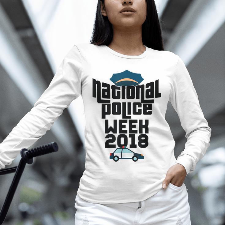 Police Officer National Week T-Shirt Graduation 2018 Unisex Long Sleeve T-Shirt