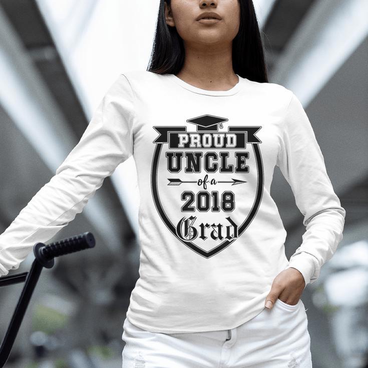 Proud Uncle Of a 2018 Grad Graduation Family Unisex Long Sleeve T-Shirt