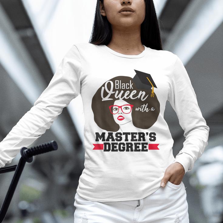Queen Masters Degree Graduation Social Work MSW MPH Unisex Long Sleeve T-Shirt