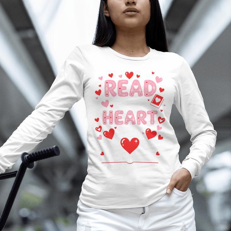 Read Your Heart Out Valentine Reading Book Lover Teacher Premium Tri-Blend Unisex Long Sleeve T-Shirt Read Your Heart Out Valentine Reading Book Lover Teacher Premium Tri-Blend Unisex Long Sleeve T-Shirt