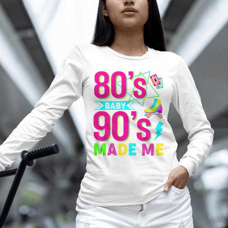 Retro 1980s 80's Baby 1990s 90's Made Me Nostalgia Vibes Premium Tri-Blend Unisex Long Sleeve T-Shirt Retro 1980s 80's Baby 1990s 90's Made Me Nostalgia Vibes Premium Tri-Blend Unisex Long Sleeve T-Shirt