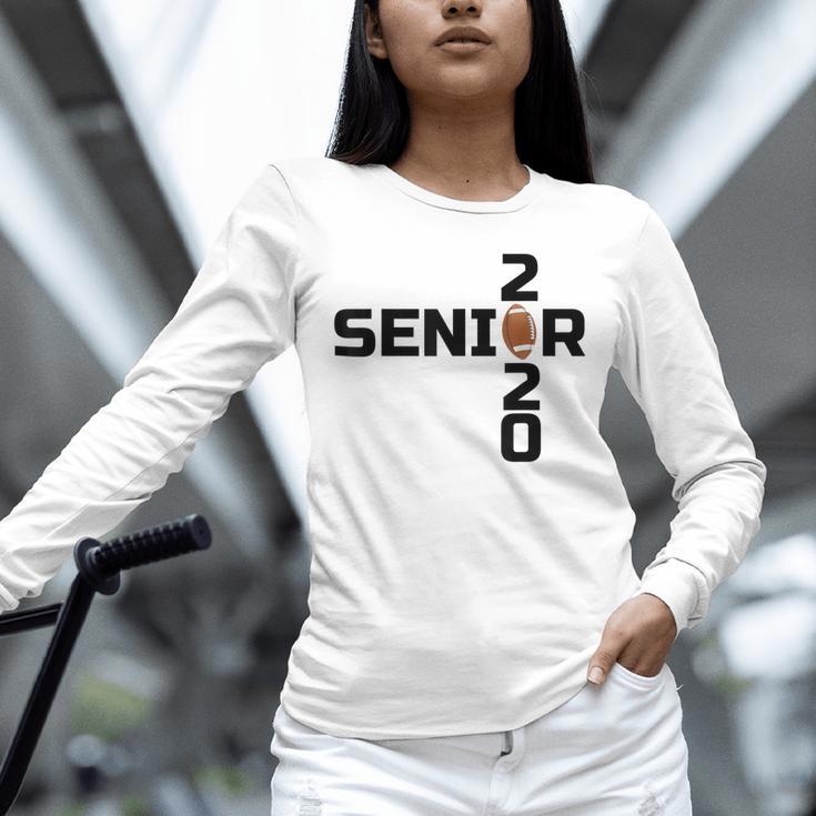 Senior 2020 Football Graduation Shirt Unisex Long Sleeve T-Shirt