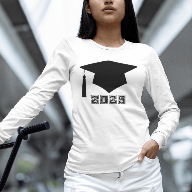 SENIOR 2025 Cute Graduation Class Of 2025 Graduate Unisex Long Sleeve T-Shirt