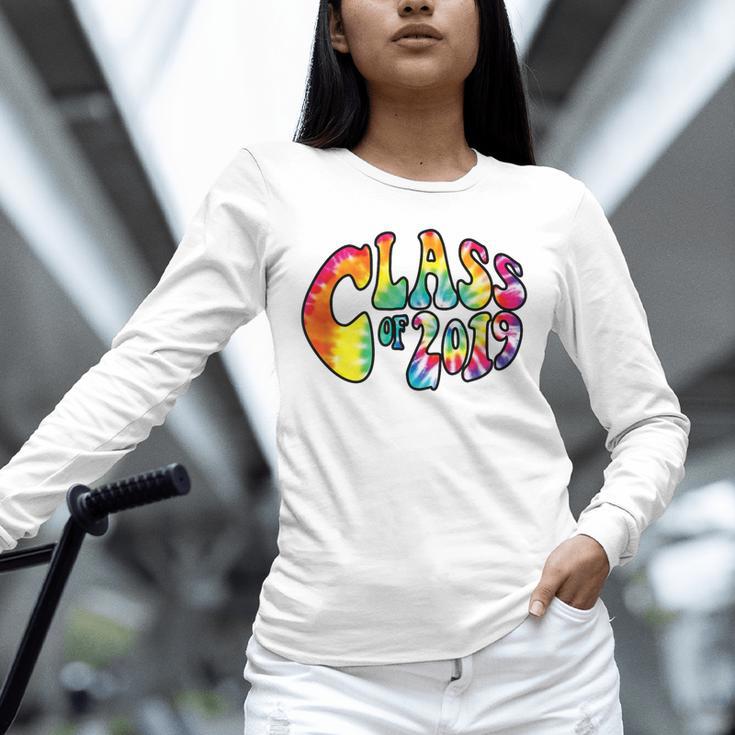 Senior Class Of 2019 Boho Tie Dye Graduation Unisex Long Sleeve T-Shirt