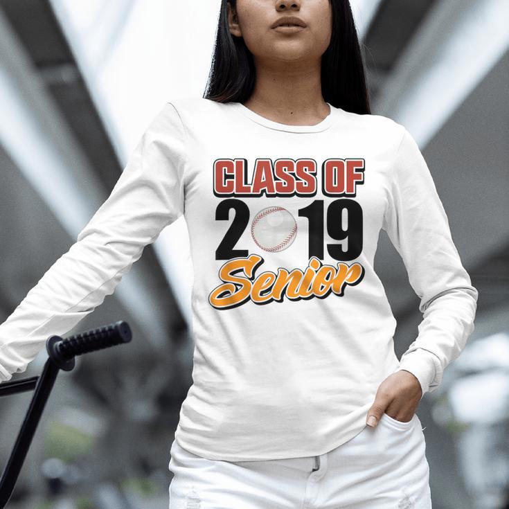 Senior Class Of 2019 Tshirt Graduation School Baseball Unisex Long Sleeve T-Shirt