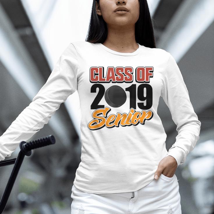 Senior Class Of 2019 Tshirt Graduation Students Hockey Unisex Long Sleeve T-Shirt