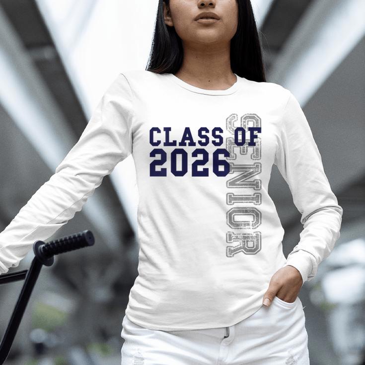 Senior Class Of 2026 Graduation Year High School & College Unisex Long Sleeve T-Shirt