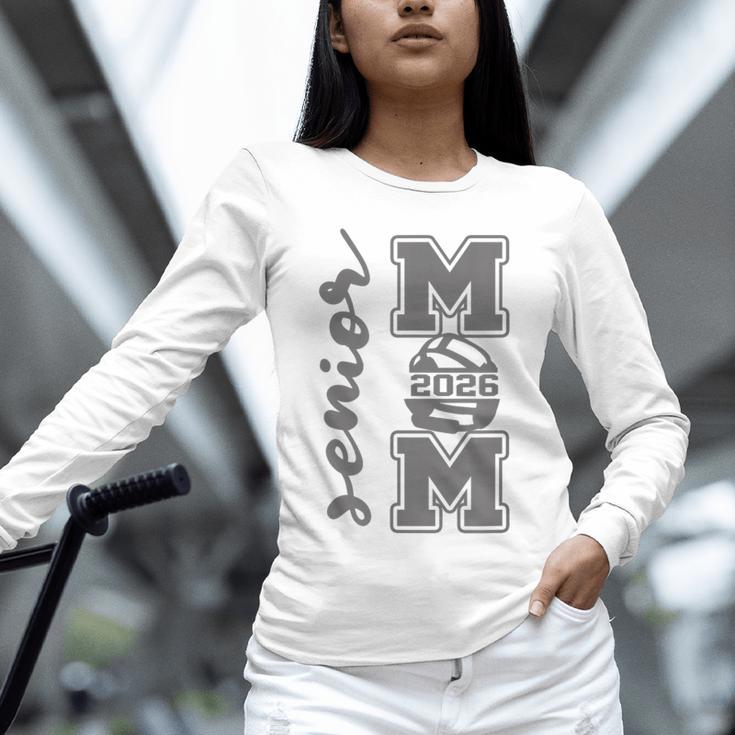 Senior Mom 2026 Wrestling Athlete Proud Parent Graduation Unisex Long Sleeve T-Shirt