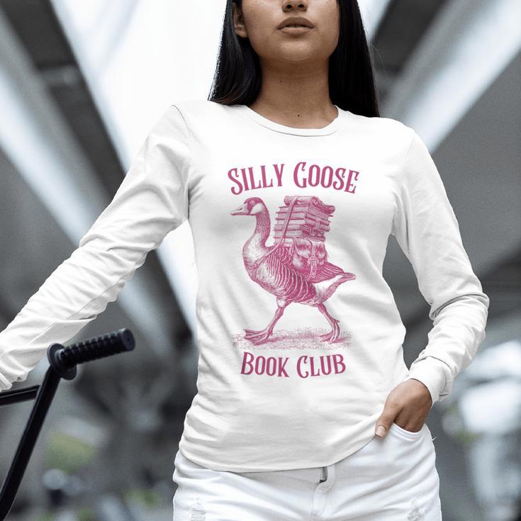 Silly Goose Book Club Unisex Long Sleeve T-Shirt