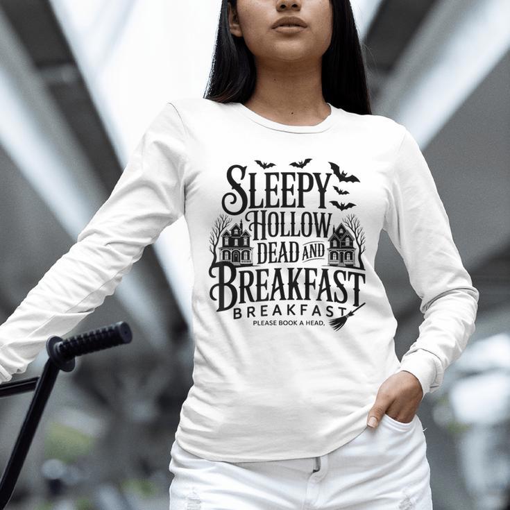 Sleepy Hollow Dead And Breakfast Please Book Ahead Unisex Long Sleeve T-Shirt