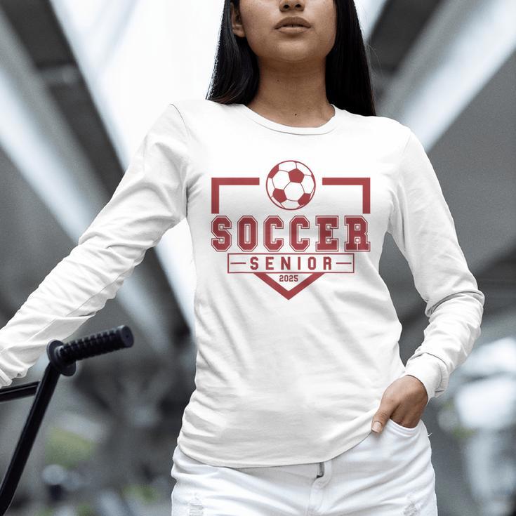 Soccer Senior Night Soccer Senior 2025 Graduation 33 Unisex Long Sleeve T-Shirt