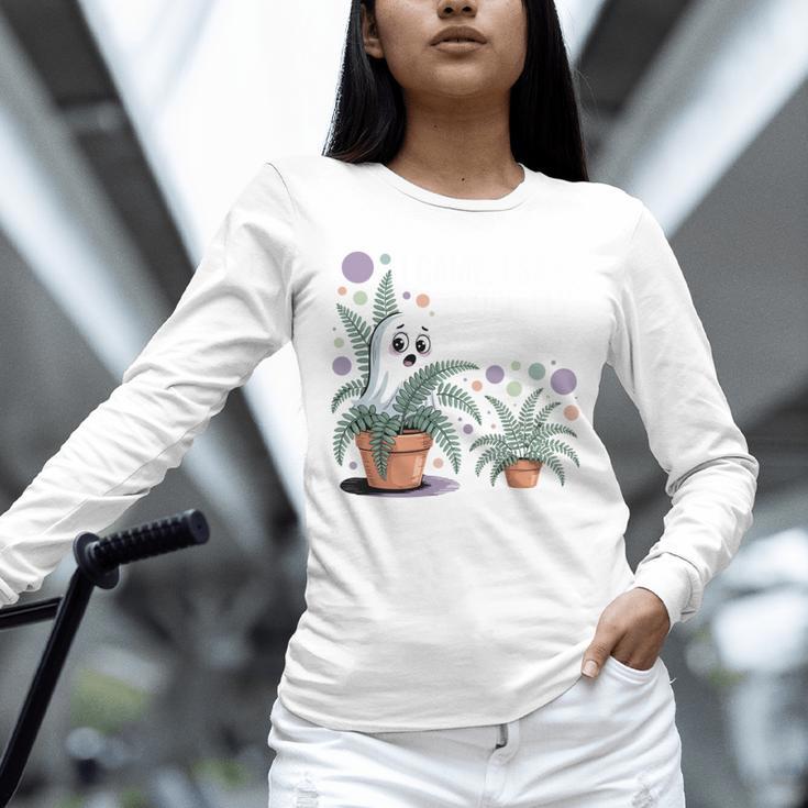 Social Anxiety Introvert Nervous Awkward Socially Unisex Long Sleeve T-Shirt