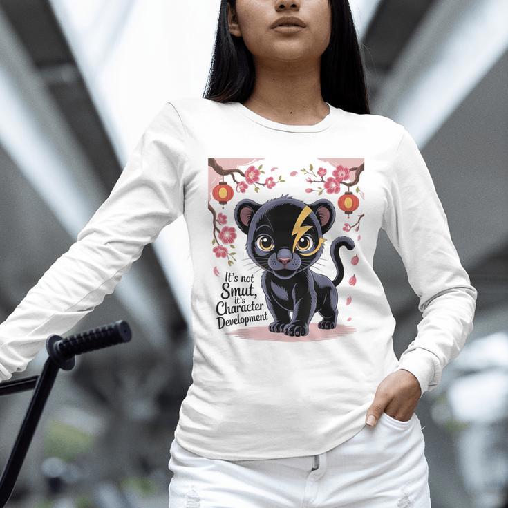 Spicy Romance Character Development Book Reader Design Unisex Long Sleeve T-Shirt