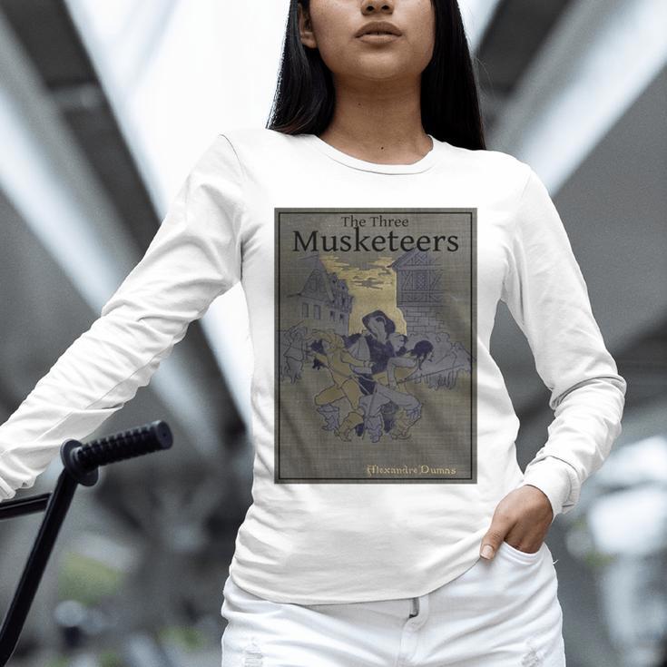 The Three Musketeers Book Cover Unisex Long Sleeve T-Shirt