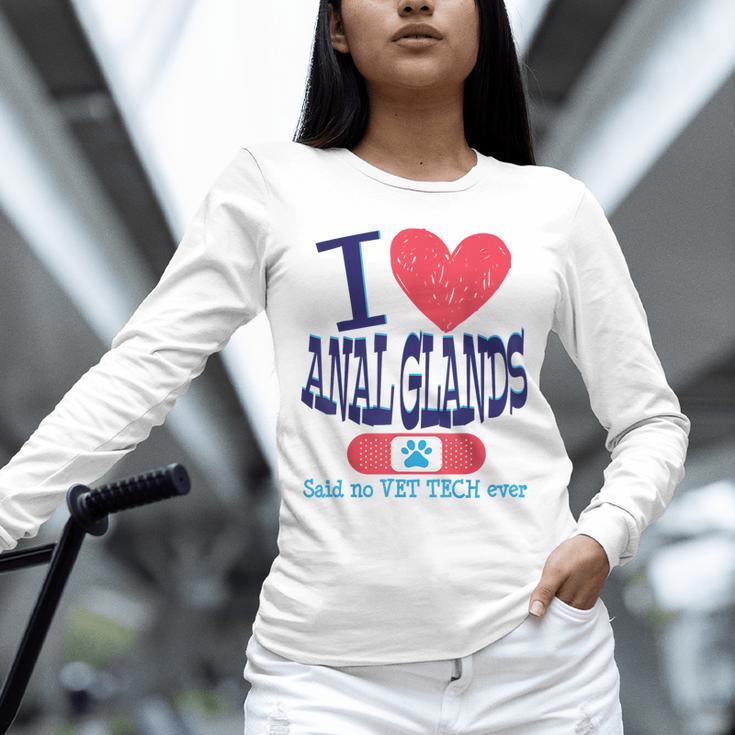 Vet Tech I Love Veterinary Technician Graduation Unisex Long Sleeve T-Shirt