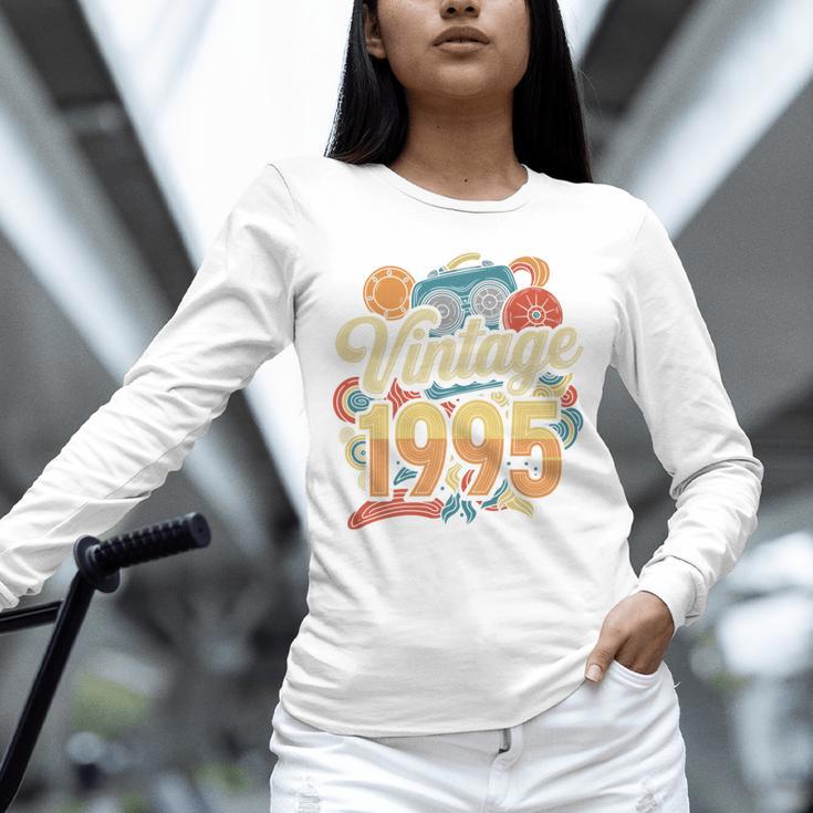 Vintage 1995 Retro Classic 90s Nostalgia Throwback Vibe Unisex Long Sleeve T-Shirt