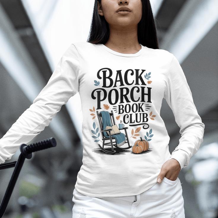 Vintage Reader Author Country Aesthetic Back Porch Book Club Unisex Long Sleeve T-Shirt Vintage Reader Author Country Aesthetic Back Porch Book Club Unisex Long Sleeve T-Shirt