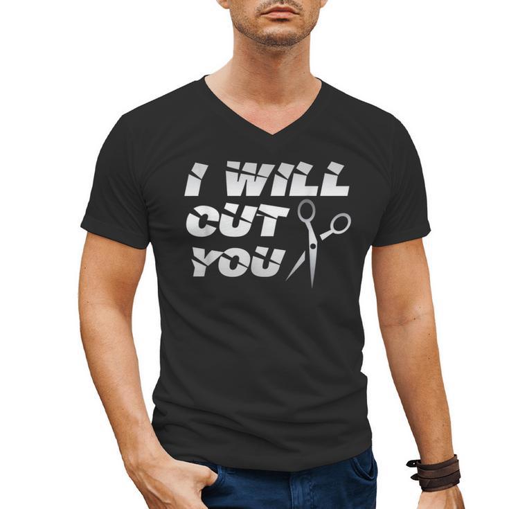 2018 Cosmetology Graduation Design Hair Stylists Men's V-Neck T-Shirt