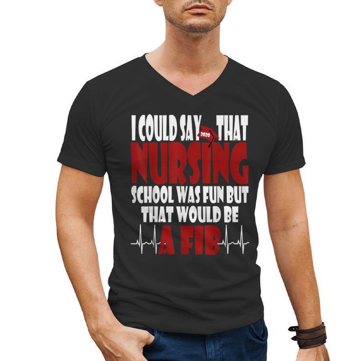 2020 Graduation Nurses RN LPN NP Men's V-Neck T-Shirt