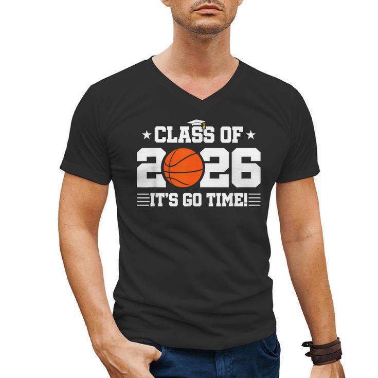 2026 Basketball Player 2026 Graduation Class Of 2026 Men's V-Neck T-Shirt