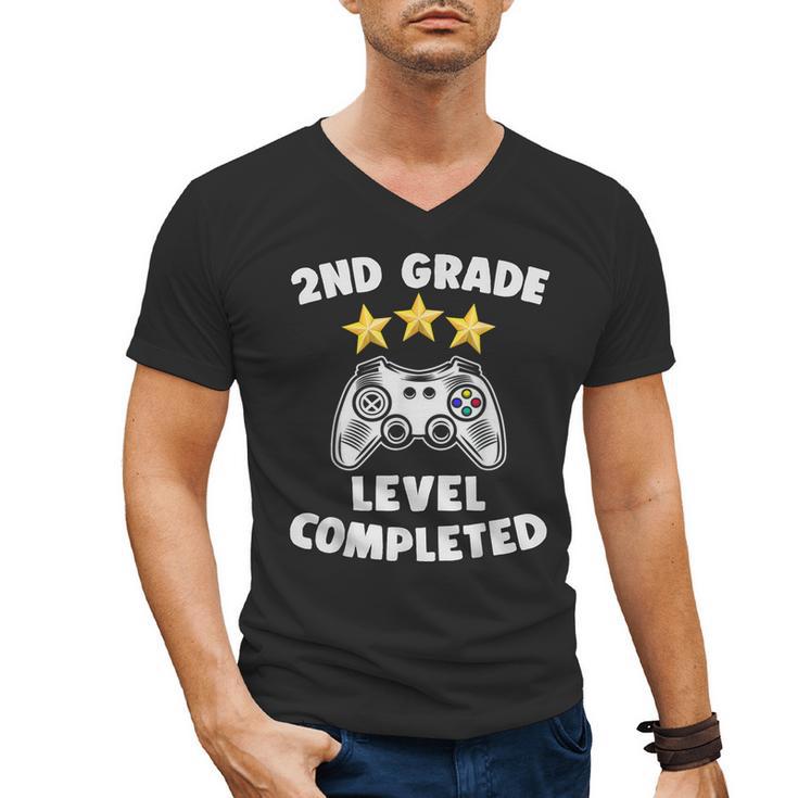 2nd Grade Graduation  Video Gamer Tee Men's V-Neck T-Shirt