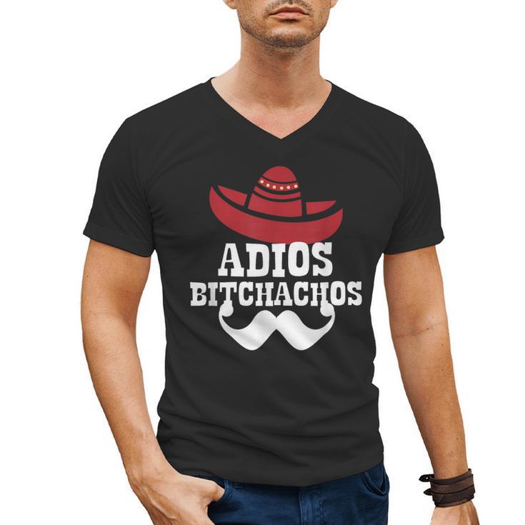 Adios Bitchachos For Graduation Or Cinco De Mayo T-Shirt Men's V-Neck T-Shirt
