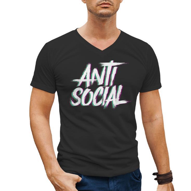 Anti Social Anti Social Club Introvert People Haters Men's V-Neck T-Shirt