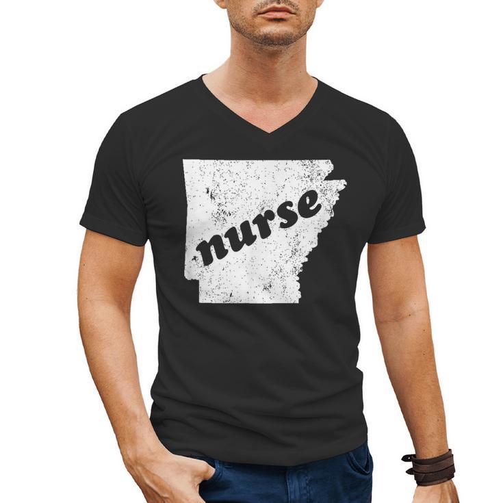 Arkansas Nursing Nurse Graduation Men's V-Neck T-Shirt