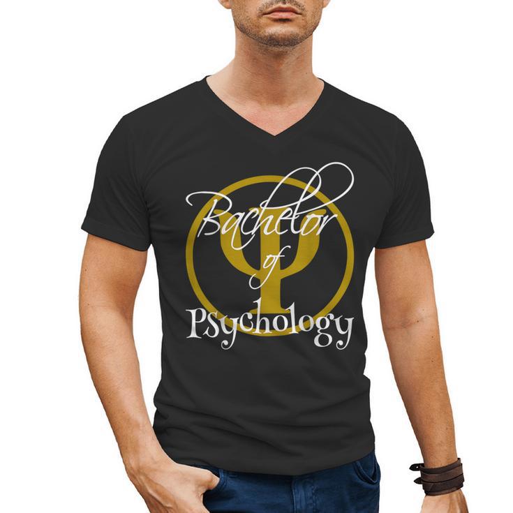 Bachelor Of Science Psychology Graduation Men's V-Neck T-Shirt