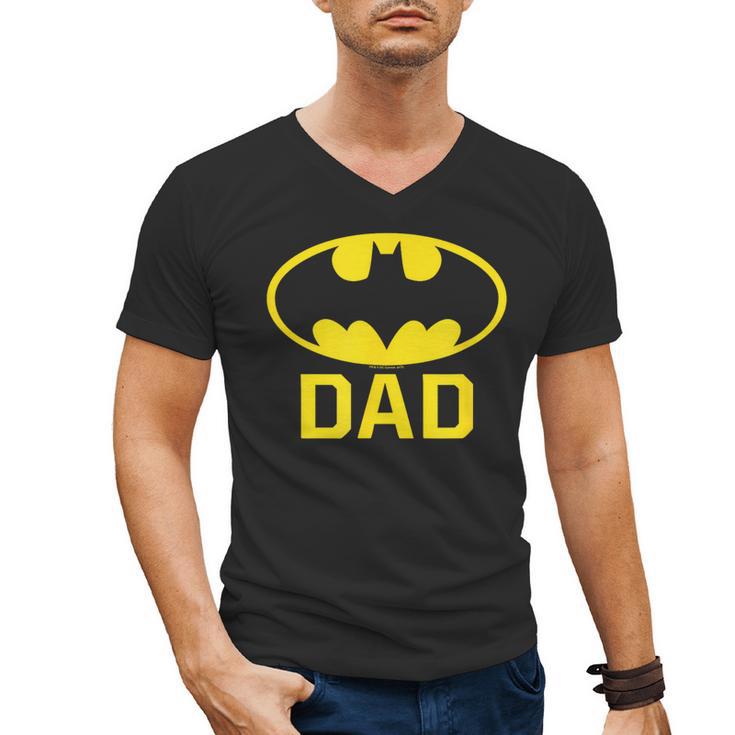 Batman Bat Dad Men's V-Neck T-Shirt