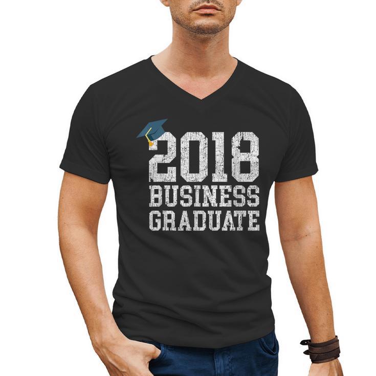 Business Major Shirt 2018 Business Graduation Graduate Men's V-Neck T-Shirt