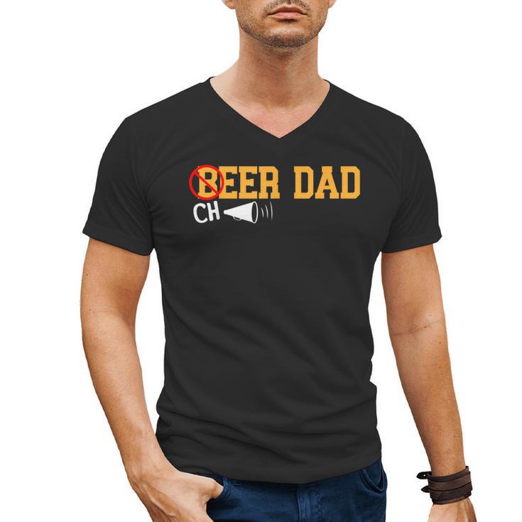 Cheerleader Dad Beer Cheerleading Cheer Dad Men's V-Neck T-Shirt