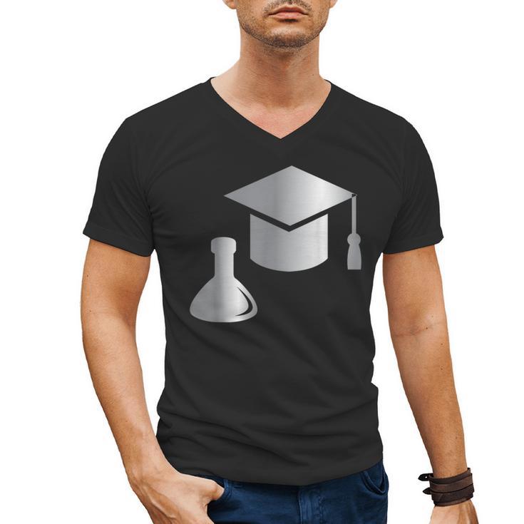 Chemistry Science Degree Graduation Men's V-Neck T-Shirt