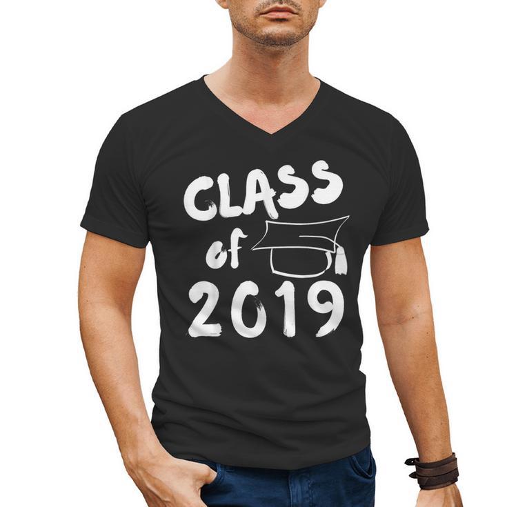 Class Of 2019 Graduation Shirt Men's V-Neck T-Shirt