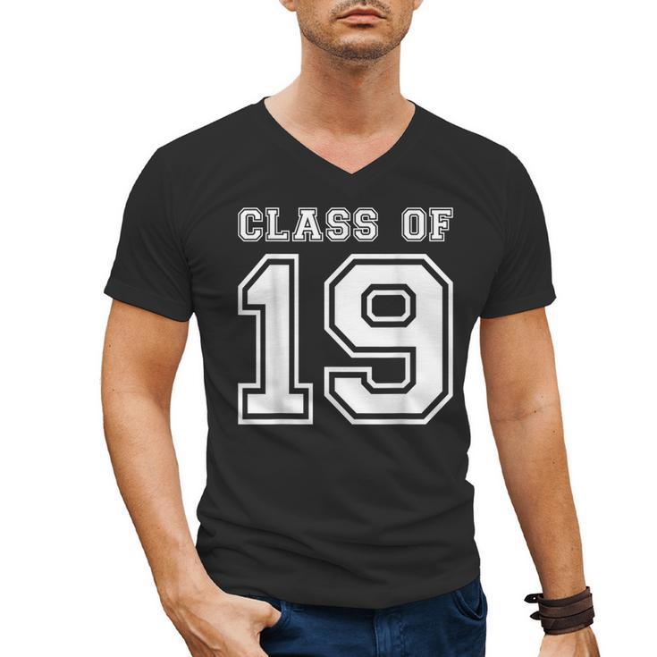 Class Of 2019 Senior Graduation Shirt 2019 Graduate Men's V-Neck T-Shirt