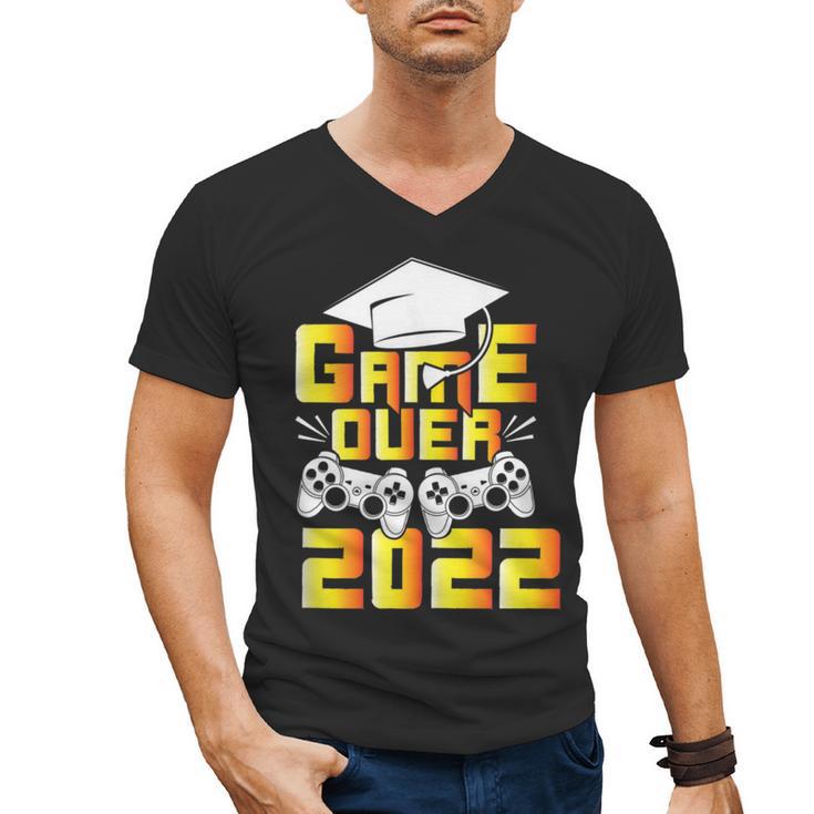 Class Of 2022 Graduation Gamer Video Console Graduate Class Men's V-Neck T-Shirt