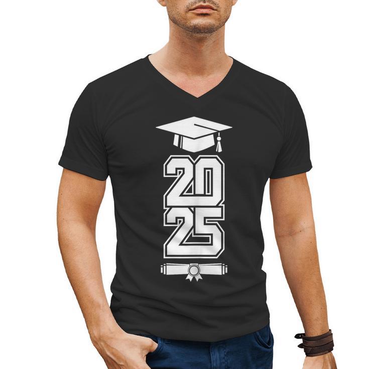 Class Of 2025 Done Graduation For Him Her Women Men Men's V-Neck T-Shirt