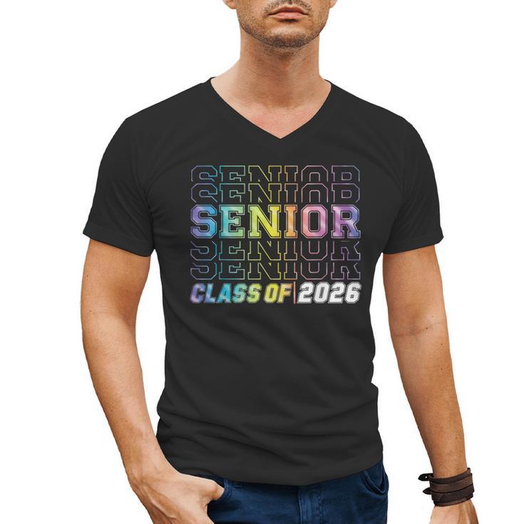 Class Of 2026 Senior 2026 Back To School 2026 Graduation 26 Men's V-Neck T-Shirt