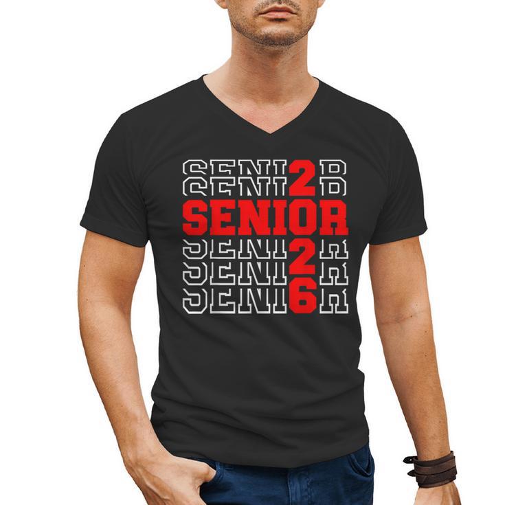 Class Of 2026 Senior Back To School 2026 Graduation 2026 Men's V-Neck T-Shirt