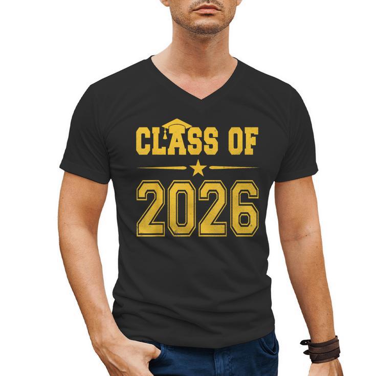 Class Of 2026 Shirt Graduation Men's V-Neck T-Shirt