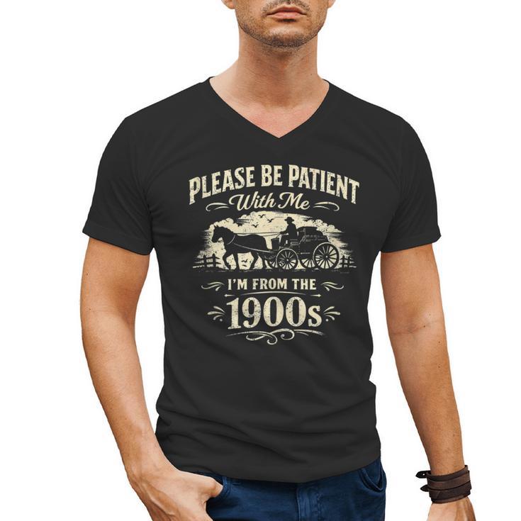 Classic Please Be Patient With Me I'm From The 1900s Men's V-Neck T-Shirt