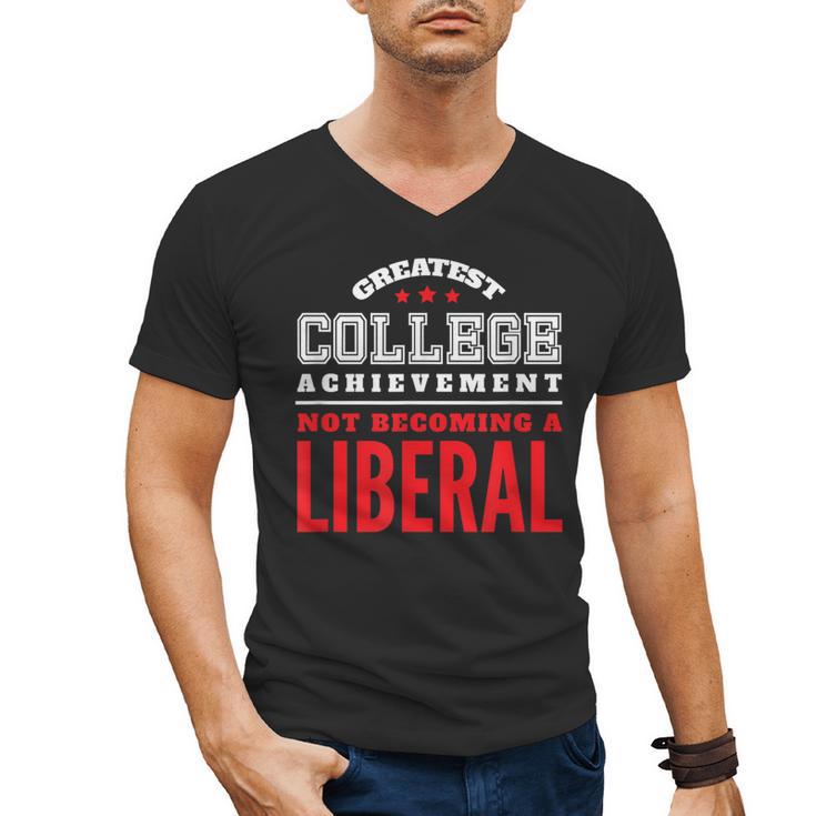 College Graduation For Conservatives Men's V-Neck T-Shirt