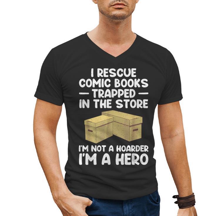 Cool Comic Book For Men Women Comic Book Collector Men's V-Neck T-Shirt