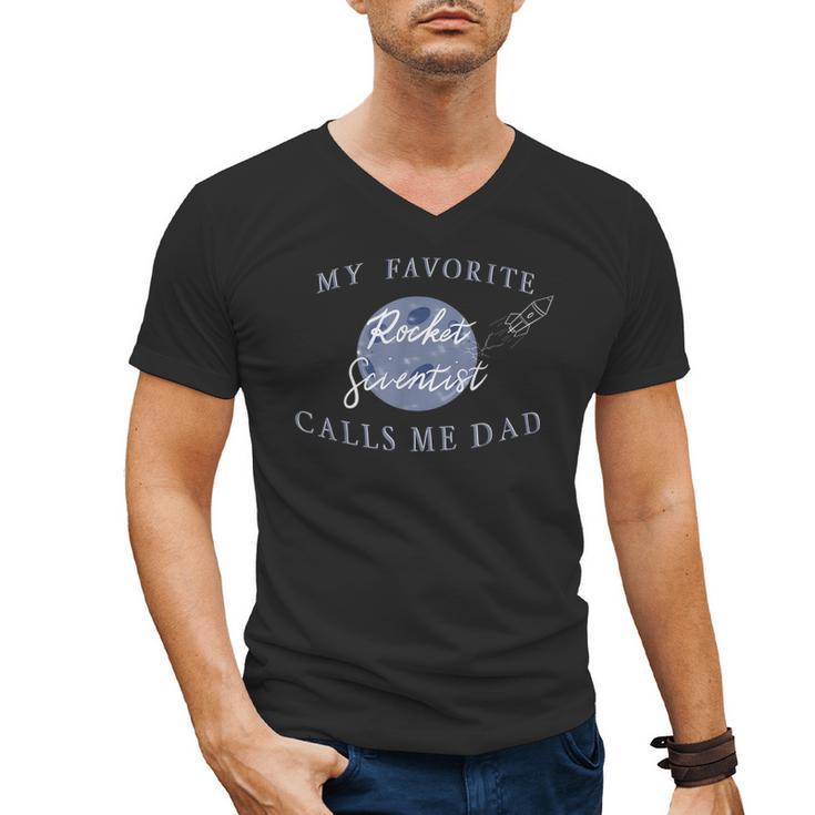 Dad Rocket Scientist Men's V-Neck T-Shirt